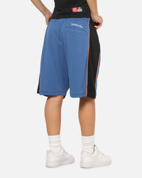 Mitchell & Ness New York Knicks Panel Shorts Blue Slate/Black