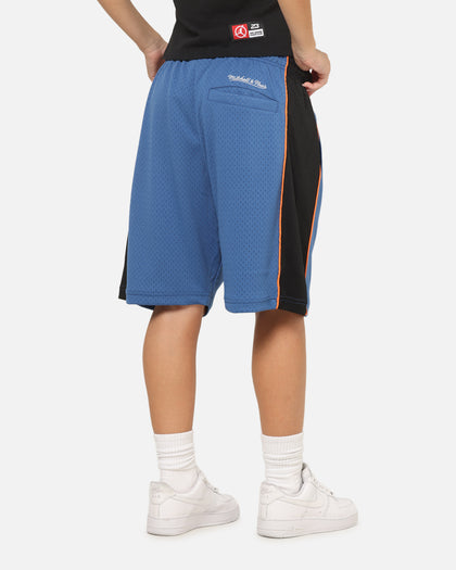 Mitchell & Ness New York Knicks Panel Shorts Blue Slate/Black