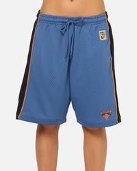 Mitchell & Ness New York Knicks Panel Shorts Blue Slate/Black