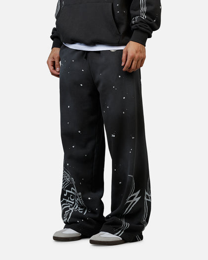 Von Dutch X Culture Kings CK Sweatpants Washed Black
