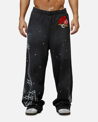 Von Dutch X Culture Kings CK Sweatpants Washed Black