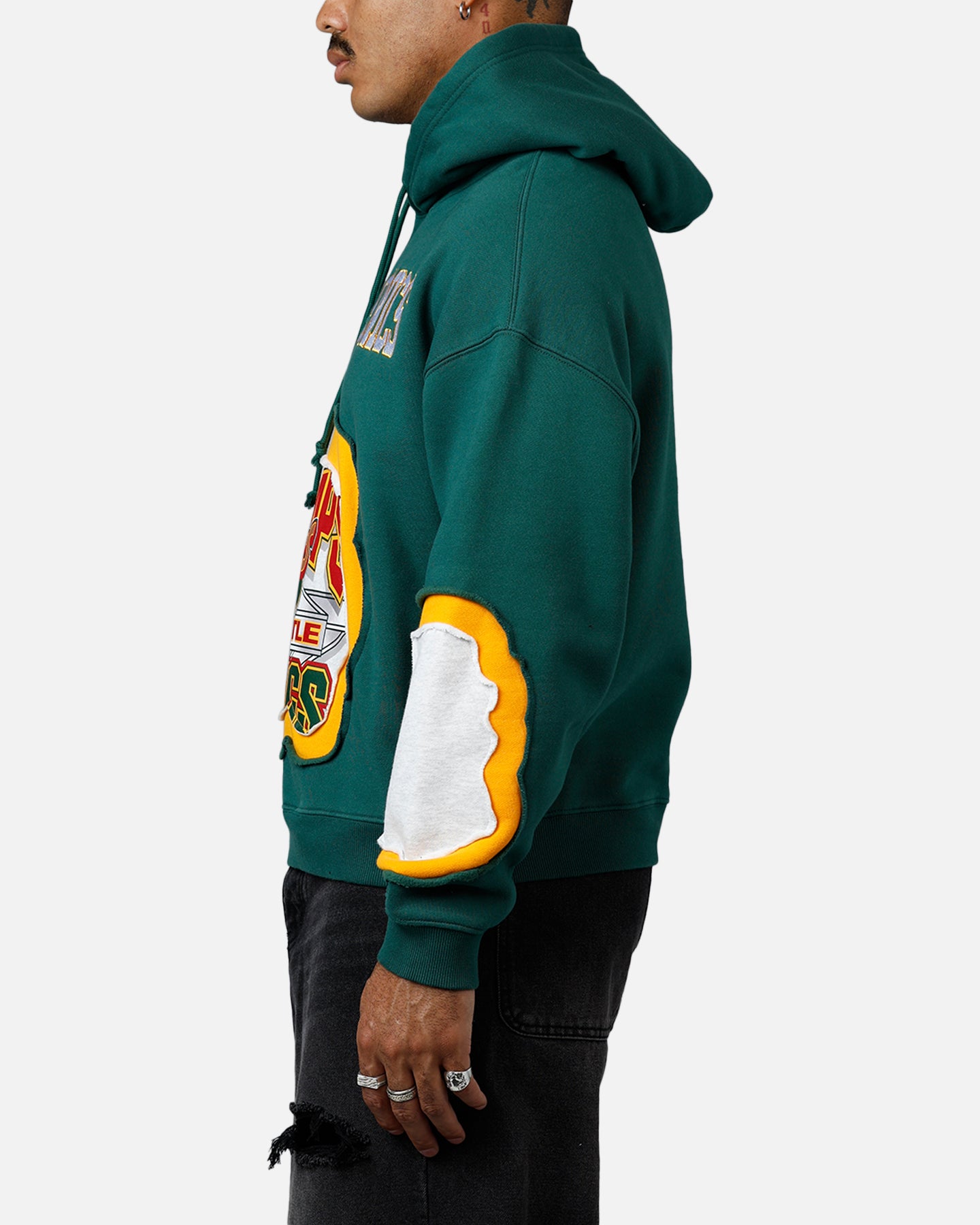 【限定値下げ】オルテライン SUPER SONIC FLEECE HOODIE Mitchell & Ness Seattle Supersonics C&S Hoodie Official Team Color