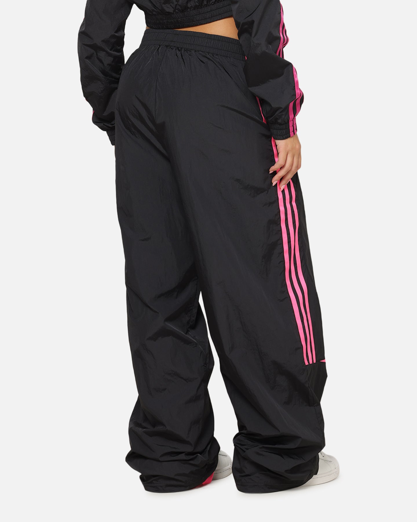 Adidas Women's Teamgeist Track Pants Black/Pink | Culture Kings US