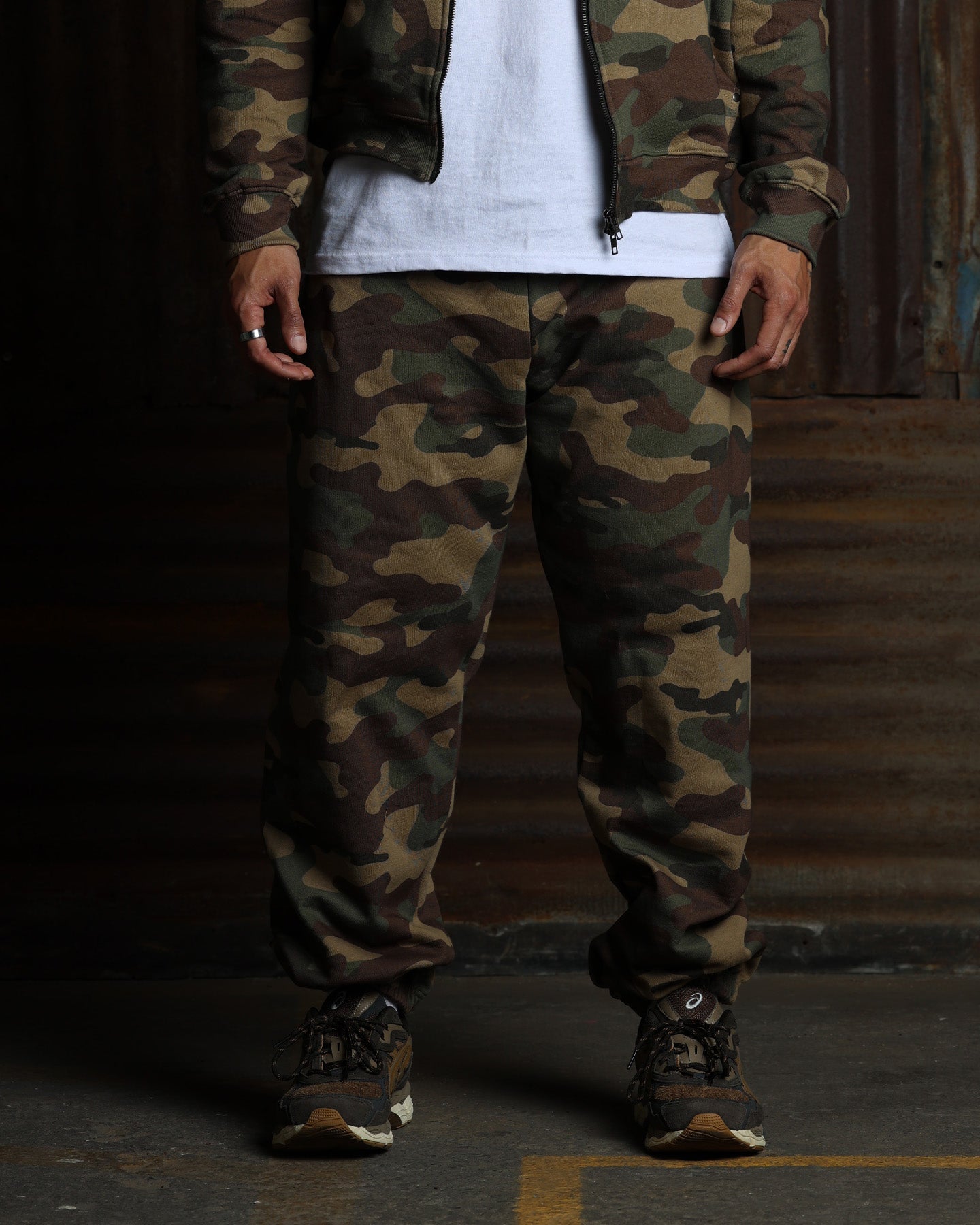 American Thrift Jogger Pants Camo | Culture Kings US
