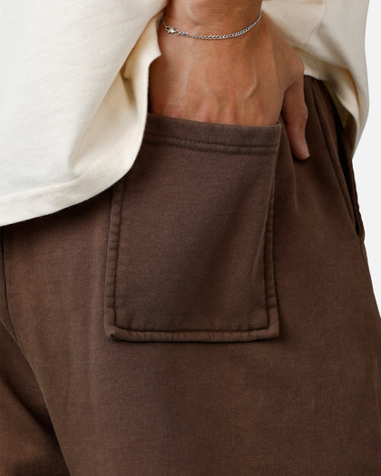American Thrift Jogger Pants Washed Brown