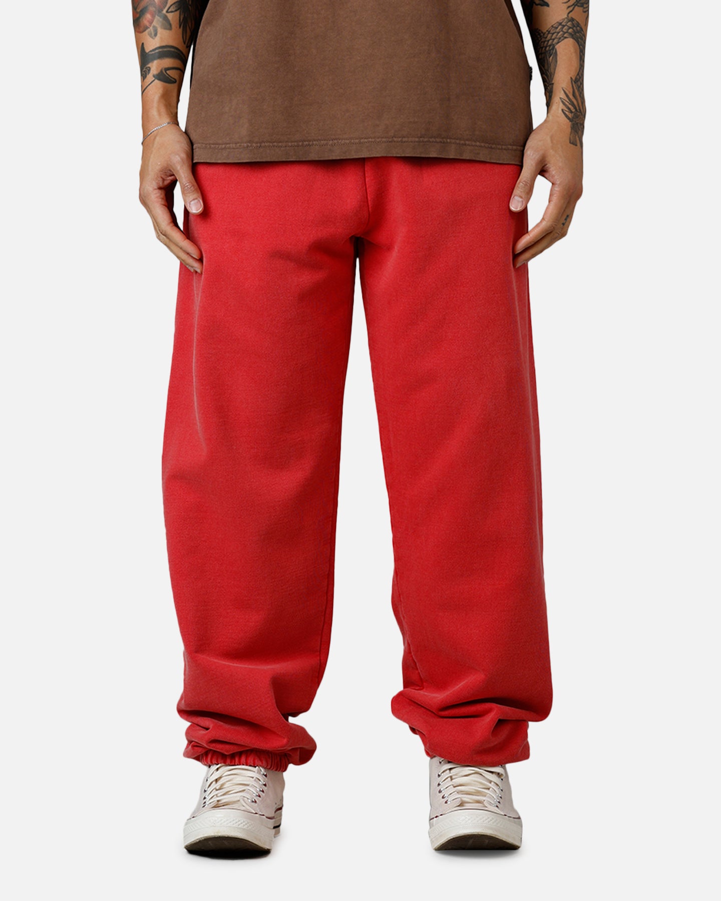 BLHLC ballaholic Anywhere Pants レッド xxl American Thrift Jogger Pants Washed Red | Culture Kings US