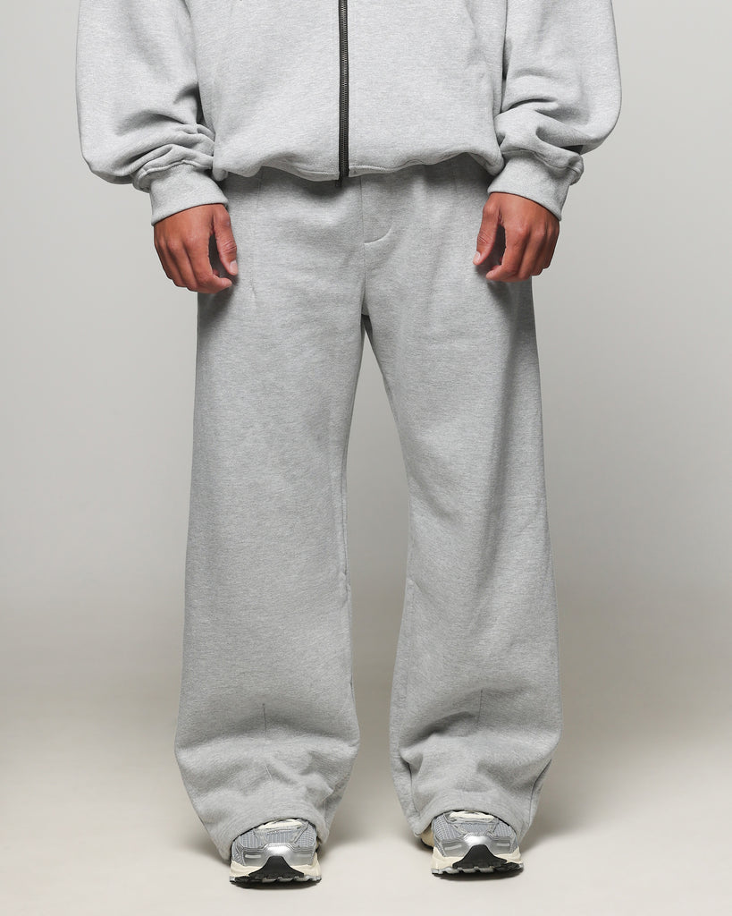 American Thrift Wide Leg Pants Grey Heather | Culture Kings US