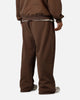 American Thrift Wide Leg Pants Washed Brown