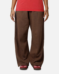 American Thrift Wide Leg Pants Washed Brown