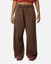American Thrift Wide Leg Pants Washed Brown