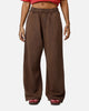 American Thrift Wide Leg Pants Washed Brown