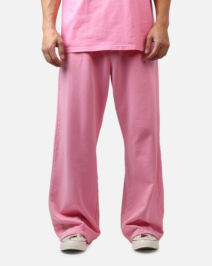 American Thrift Wide Leg Pants Washed Pink | Culture Kings US