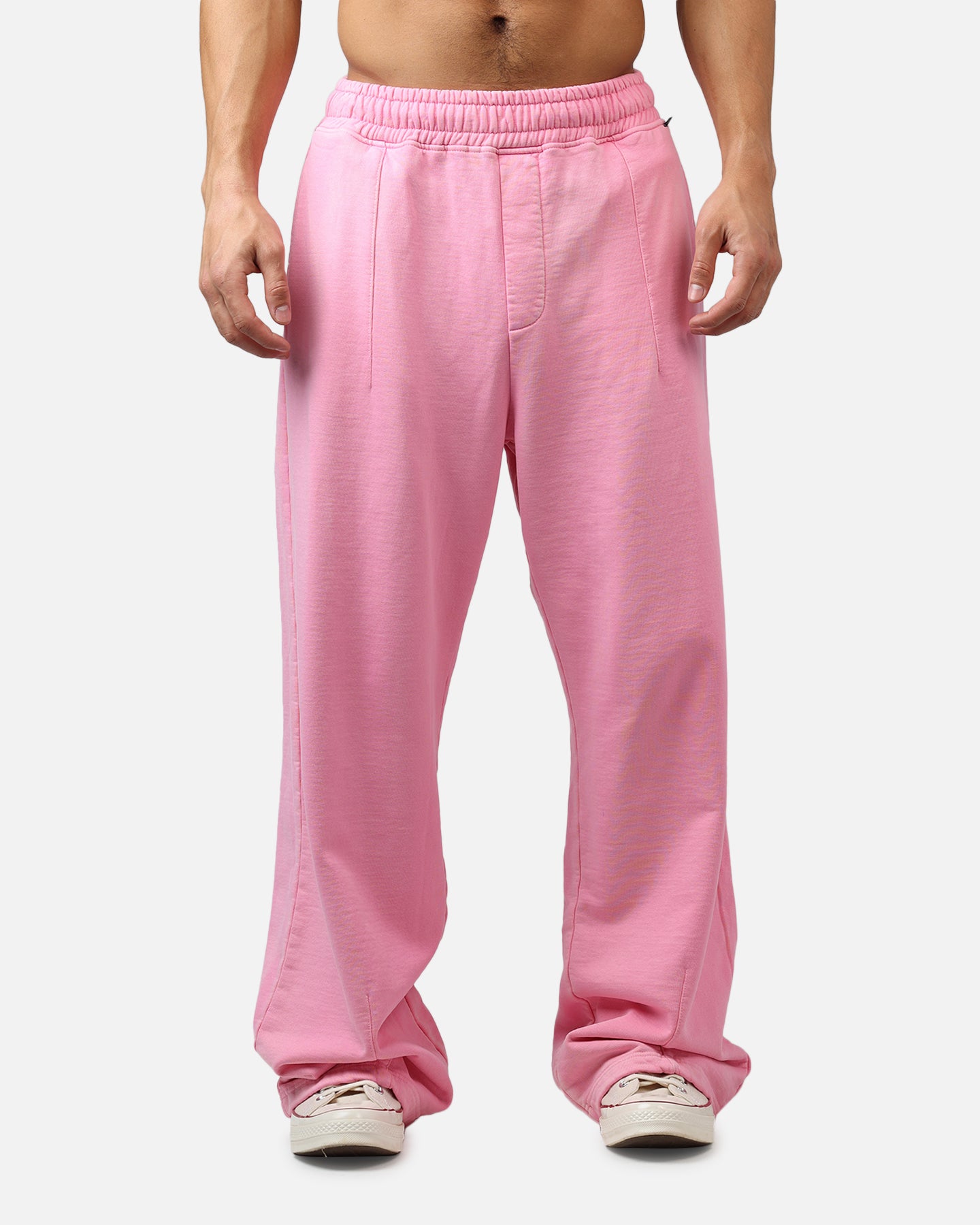 American Thrift Wide Leg Pants Washed Pink | Culture Kings US