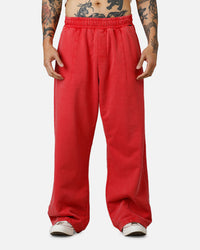 American Thrift Wide Leg Pants Washed Red