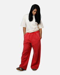 American Thrift Wide Leg Pants Washed Red