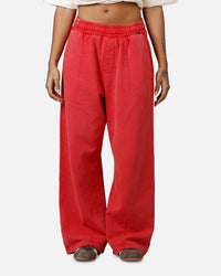 American Thrift Wide Leg Pants Washed Red