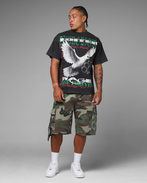 Loiter Star Born Cargo Shorts Camo