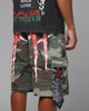 Loiter Star Born Cargo Shorts Camo