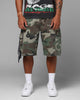 Loiter Star Born Cargo Shorts Camo