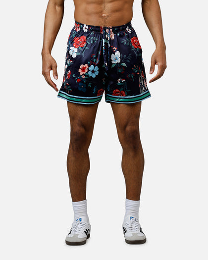 Pro Standard New York Yankees Floral Shorts Navy