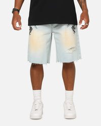 Saint Morta Amplus Holy Ghost Jorts Light Dirty Denim