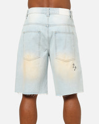 Saint Morta Amplus Holy Ghost Jorts Light Dirty Denim