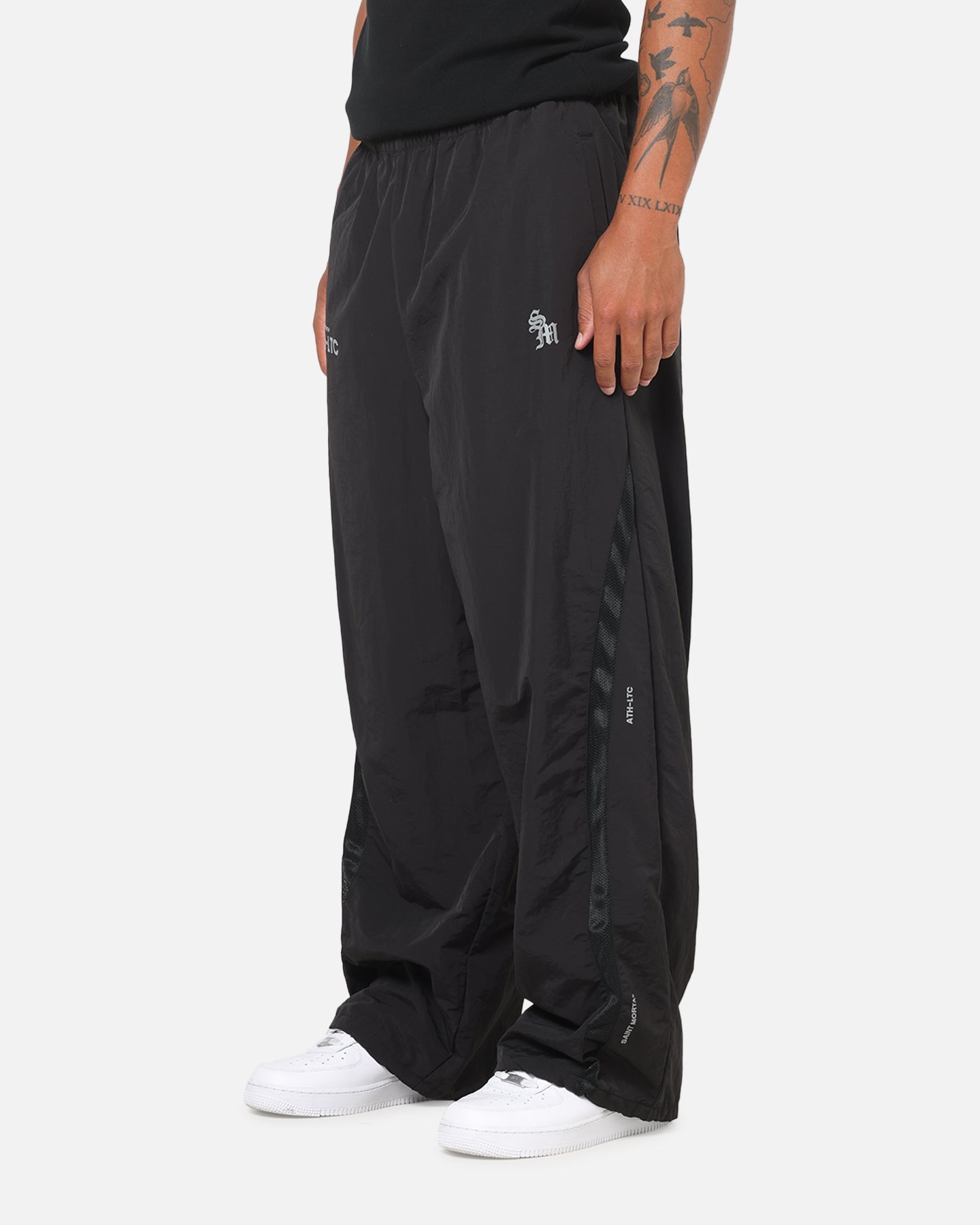 Saint Morta Athltc S2 Track Joggers Black | Culture Kings US