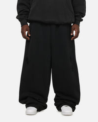 Saint Morta Distressed Baggy Sweatpants Black Wash