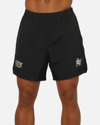 Saint Morta Cavalier Beach Shorts Black