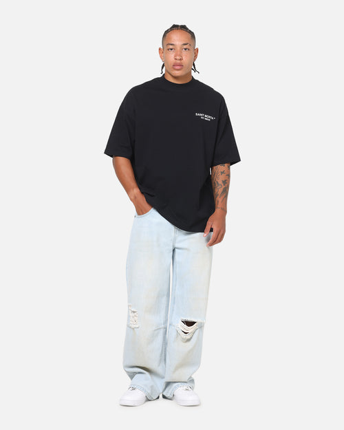 Saint Morta Amplus Distressed Jeans Light Dirty Denim