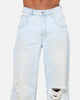 Saint Morta Amplus Distressed Jeans Light Dirty Denim