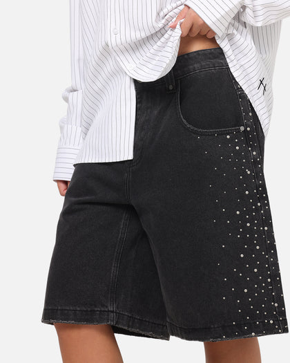 Saint Morta Amplus Divine Riot Jorts Black Shadow