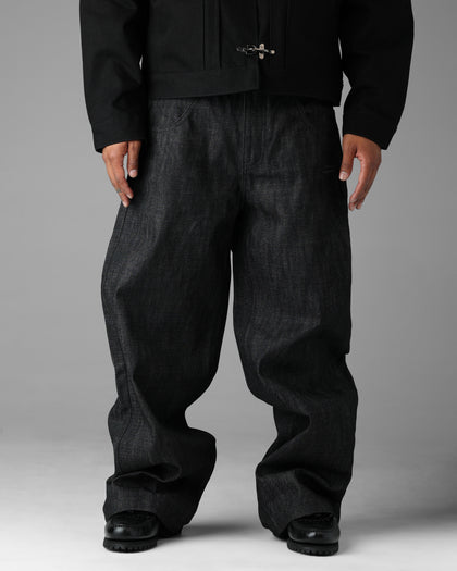 Loiter Star Born Selvedge Denim Jeans Black