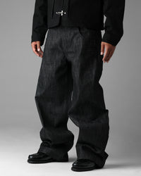 Loiter Star Born Selvedge Denim Jeans Black