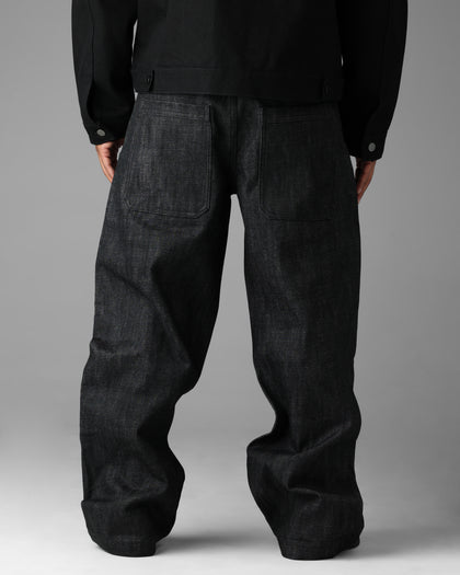 Loiter Star Born Selvedge Denim Jeans Black