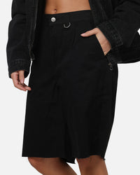 Saint Morta Amplus Divinity Khaki Shorts Black