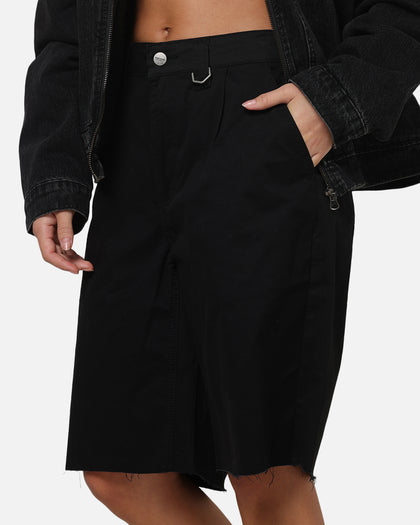 Saint Morta Amplus Divinity Khaki Shorts Black