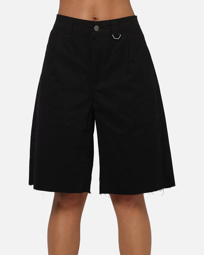 Saint Morta Amplus Divinity Khaki Shorts Black
