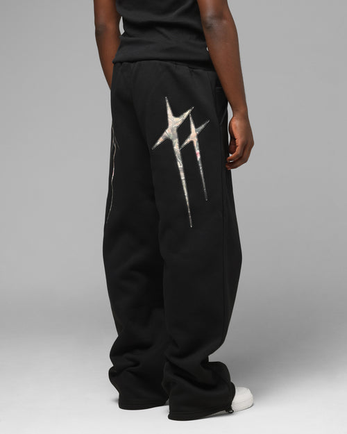Loiter Premium Hybrid Sweatpants Black/Camo