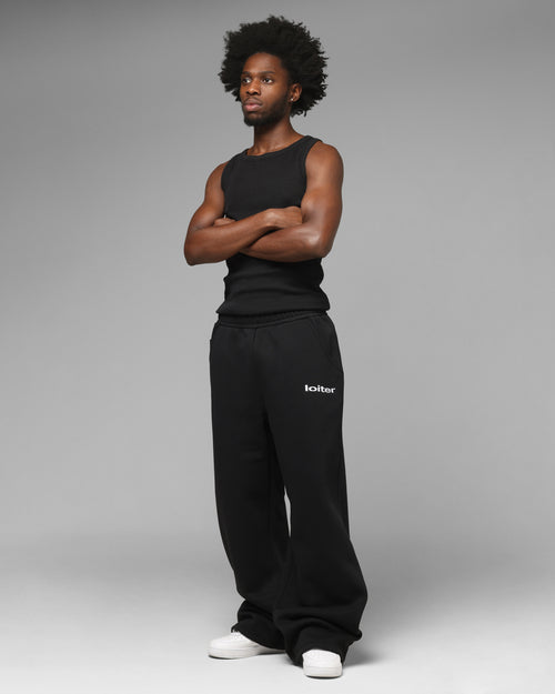 Loiter Premium Hybrid Sweatpants Black/Camo