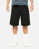 Carre Drill Pleated Jorts Black
