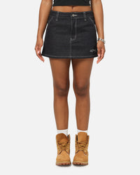 Ed Hardy Women's Steller Mini Skirt Mid Blue