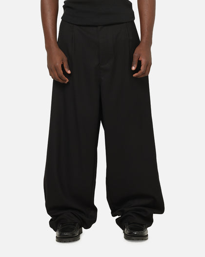 Carre Heritage Pleated Pants Black