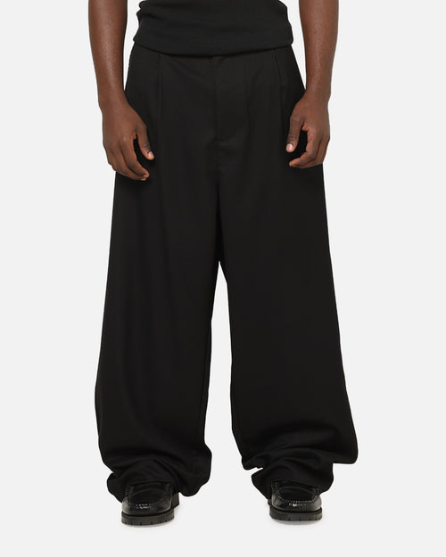 Carre Heritage Pleated Pants Black