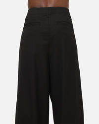 Carre Heritage Pleated Pants Black