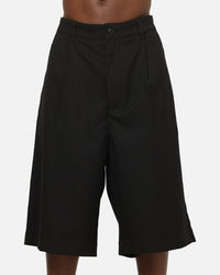 Carre Heritage Pleated Shorts Black