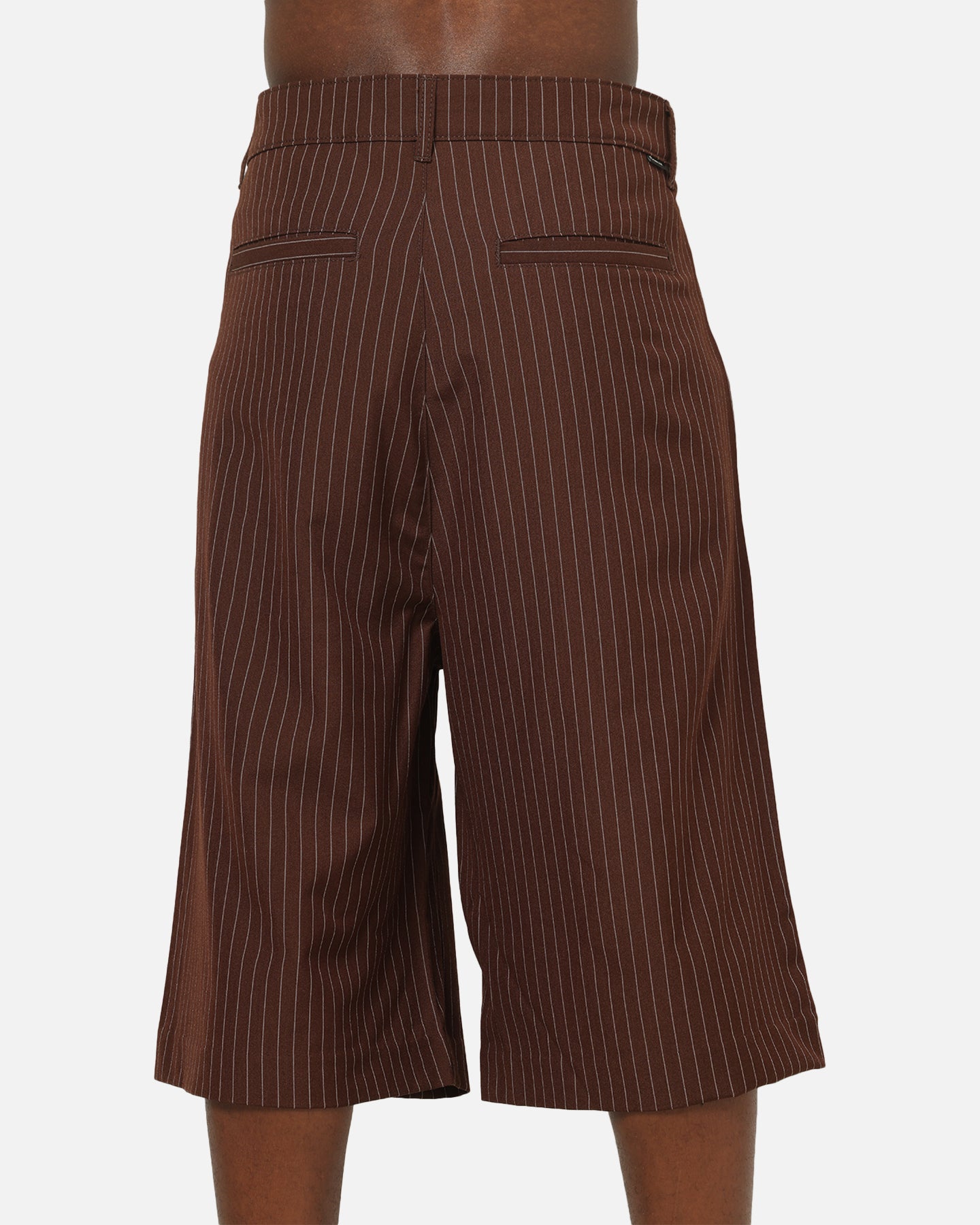 Carre Heritage Pleated Shorts Brown | Culture Kings US