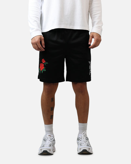New Era Detroit Tigers Rose Shorts Black
