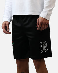 New Era Detroit Tigers Rose Shorts Black