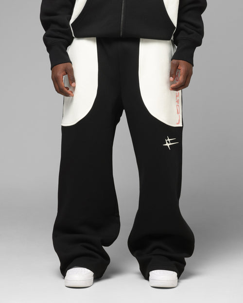 Loiter Jet Stream Zip Hoodie Black/White